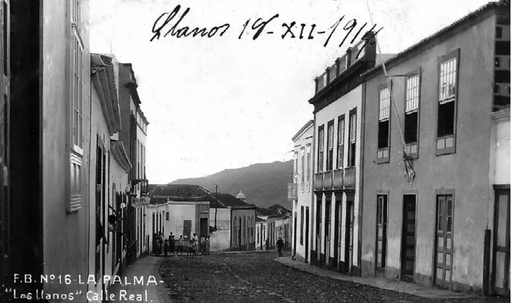 Calle Real de Los Llanos de Aridane.